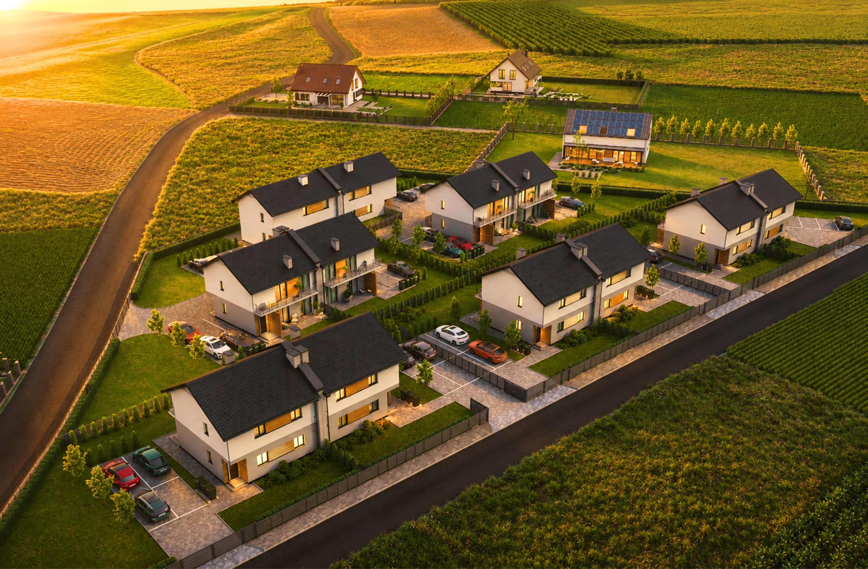 Nowoczesna stolarka okienna i drzwiowa w apartamentach